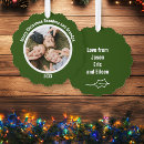 Search for paper photo christmas tree decorations Grandma