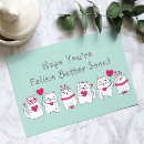 Search for funny get well cartoon postcards Animal