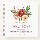 Search for christmas guest books Floral