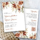 Search for orange and white wedding invitations Qr code