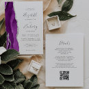 Search for purple and silver invitations Watercolor