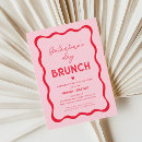 Search for valentines day brunch invitations Pink and red