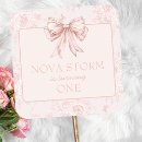 Search for printed ribbon stickers 1st birthday