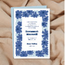 Search for white bloom invitations Bohemian