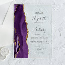 Search for plum and gold wedding invitations Modern