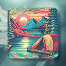Search for retro vintage travel stickers Travelling