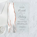 Search for rose gold and grey wedding invitations Modern