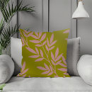 Search for leaf pattern cushions Chic