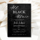Search for black affair invitations Minimalist