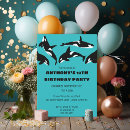 Search for orca whale party invitations Killer whales