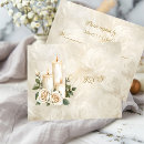 Search for candlelight invitations White