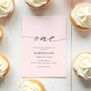 Search for chic 1st birthday invitations Elegant