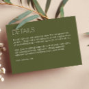 Search for moss green invitations Typography