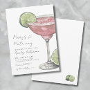 Search for margarita bridal shower invitations Margs and matrimony
