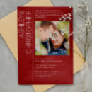 Search for red engagement party invitations Typography