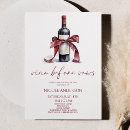 Search for wine bottle bridal shower invitations Vino before vows