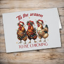 Search for funny chicken christmas cards Bird