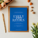 Search for sapphire blue invitations Minimalist