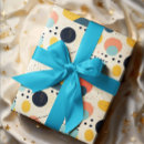 Search for mid century wrapping paper Colourful