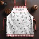 Search for chicken pattern aprons Cute