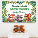 Search for adventure awaits posters banners Baby shower