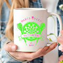 Search for pink and green coffee mugs Birthday