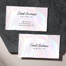 Search for pearl business cards Holographic