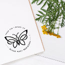Search for butterfly rubber stamps Elegant