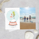 Search for flamingo christmas cards Snow globe