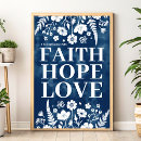 Search for faith hope love posters Bible verse