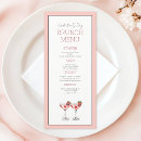 Search for cute menus Girly