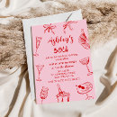 Search for funky birthday invitations Hand drawn