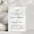 Search for printable wedding invitations Black and white
