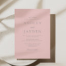 Search for beautiful wedding invitations Pink