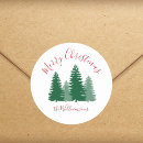 Search for elegant merry christmas stickers Red green