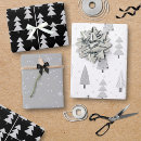 Search for black and silver christmas wrapping paper Modern