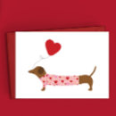 Search for dachshund valentines day cards Dog valentine