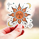 Search for sun kissed stickers Moon
