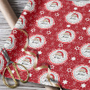 Search for cute santa wrapping paper Traditional