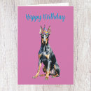 Search for doberman birthday cards Puppy