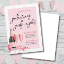 Search for pink ladies night invitations For her