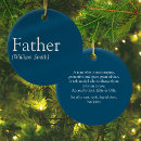 Search for worlds best dad christmas tree decorations Blue