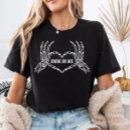 Search for gothic heart tshirts Bride or die