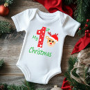 Search for my first christmas baby bodysuits Modern