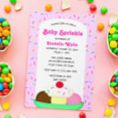 Search for ice cream sundae invitations Baby sprinkle