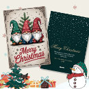 Search for vintage gnomes christmas cards Non photo