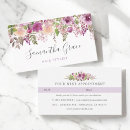 Search for hair stylist appointment cards Floral