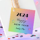 Search for happy new year favour tags Elegant