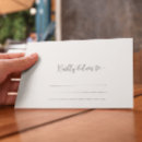 Search for kindly deliver to envelopes White