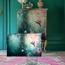Search for hummingbird tissue paper Pink flowers